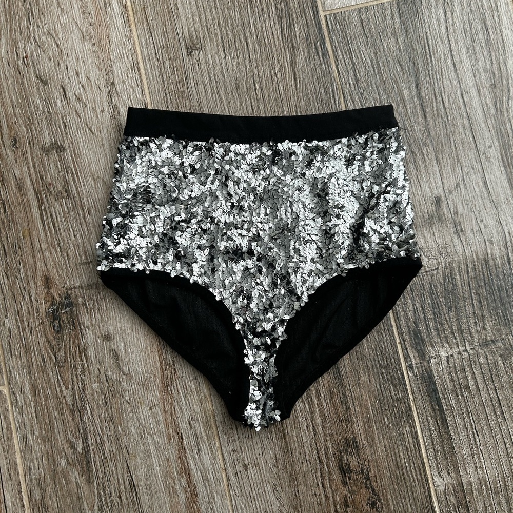Free People XS Sequin Bloomers NWT
